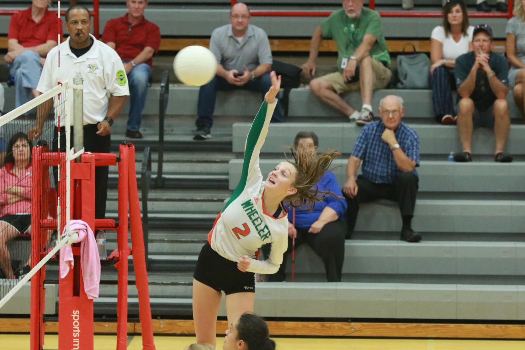 Gallery: Girls volleyball - Wheeler at Andrean